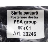 NOSILCI ZADNJEGA ODBIJACA  OEM N. 741686 ORIGINAL REZERVNI DEL PEUGEOT 107 PM PN (2005 - 2014) BENZINA LETNIK 2010