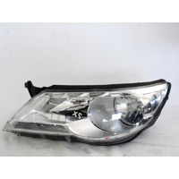 SPREDNJI LEVI ZAROMETI  OEM N. 5N1941031P ORIGINAL REZERVNI DEL VOLKSWAGEN TIGUAN 5N MK1 (2007 - 2011)DIESEL LETNIK 2008