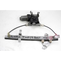 MEHANIZEM DVIGA ZADNJIH STEKEL  OEM N. 17685 SISTEMA ALZACRISTALLO PORTA POSTERIORE ELETT ORIGINAL REZERVNI DEL NISSAN ALMERA TINO V10 MK2 (2000 - 2006) DIESEL LETNIK 2005