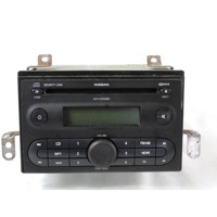 RADIO CD / OJACEVALNIK / IMETNIK HIFI OEM N. 28184BC41A ORIGINAL REZERVNI DEL NISSAN NOTE E11 MK1 (2005 - 2013)BENZINA LETNIK 2007