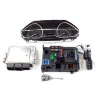 KOMPLET ODKLEPANJE IN VZIG  OEM N. 8684 KIT ACCENSIONE AVVIAMENTO ORIGINAL REZERVNI DEL PEUGEOT 208 CA CC MK1 (2012 -2019) DIESEL LETNIK 2015