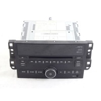 RADIO CD / OJACEVALNIK / IMETNIK HIFI OEM N. 20801279 ORIGINAL REZERVNI DEL CHEVROLET CAPTIVA MK1 C100 (2006 - 2011) DIESEL LETNIK 2009