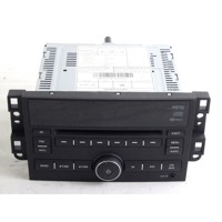 RADIO CD / OJACEVALNIK / IMETNIK HIFI OEM N. 20801279 ORIGINAL REZERVNI DEL CHEVROLET CAPTIVA MK1 C100 (2006 - 2011) DIESEL LETNIK 2009