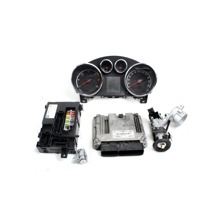 KOMPLET ODKLEPANJE IN VZIG  OEM N. 33852 KIT ACCENSIONE AVVIAMENTO ORIGINAL REZERVNI DEL OPEL MERIVA B S10 (2010 -2017)DIESEL LETNIK 2011