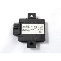 RACUNALNIK AVTOALARMA/BLOKADA MOTORJA OEM N. 7L0907719 ORIGINAL REZERVNI DEL VOLKSWAGEN TOUAREG 7LA 7L6 7L7 MK1 (2002 - 2007)DIESEL LETNIK 2004