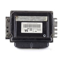 OSNOVNA KRMILNA ENOTA DDE / MODUL ZA VBRIZGAVANJE OEM N. 96801800 ORIGINAL REZERVNI DEL CHEVROLET MATIZ M200 (2005 - 2010) BENZINA/GPL LETNIK 2008