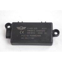 RACUNALNIK AVTOALARMA/BLOKADA MOTORJA OEM N. 65753455305 ORIGINAL REZERVNI DEL MINI ONE / COOPER BERLINA CABRIO R56 R57 (2007 - 2013) BENZINA LETNIK 2009