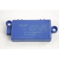 RACUNALNIK AVTOALARMA/BLOKADA MOTORJA OEM N. 65753455306 ORIGINAL REZERVNI DEL MINI ONE / COOPER BERLINA CABRIO R56 R57 (2007 - 2013) BENZINA LETNIK 2009