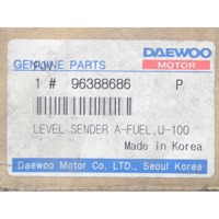 FILTER ZA GORIVO / CRPALKE / SENZOR NIVOJA OEM N. 96388686 ORIGINAL REZERVNI DEL DAEWOO TACUMA REZZO (2000 - 2009)BENZINA LETNIK 2000