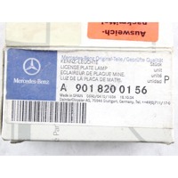 OSVETLITEV REGISTRSKE TABLICE  OEM N. A9018200156 ORIGINAL REZERVNI DEL MERCEDES SPRINTER W901 B904 (1995 - 2006)DIESEL LETNIK 1997