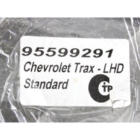 TEPIHI VELUR OEM N. 95599291 ORIGINAL REZERVNI DEL CHEVROLET TRAX (2013 - 2016)DIESEL LETNIK 2014