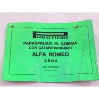 ZADNJI KOLOTEK  OEM N. 17203 ORIGINAL REZERVNI DEL ALFA ROMEO ARNA 920 (1983 - 1987)BENZINA LETNIK 1983