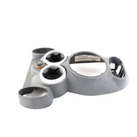 PLASTIKA MED SEDEZI BREZ NASLONJALA ROK OEM N. 51166800838 ORIGINAL REZERVNI DEL MINI ONE / COOPER / COOPER S R50 R52 R53 (2001-2006) BENZINA LETNIK 2001