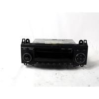 RADIO CD / OJACEVALNIK / IMETNIK HIFI OEM N. A1698200486 ORIGINAL REZERVNI DEL MERCEDES CLASSE A W169 5P C169 3P (2004 - 04/2008) DIESEL LETNIK 2006