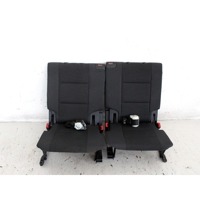 1T0885501A07N COPPIA SEDILI POSTERIORI TERZA FILA CON CINTURE DI SICUREZZA VOLKSWAGEN TOURAN 2.0 M 80KW 5M 5P (2008) RICAMBIO USATO 1T0885502A07N