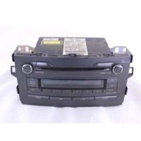 86120-02520 AUTORADIO TOYOTA AURIS 1.4 D 66KW 5M 5P (2007) RICAMBIO USATO (NON FORNIAMO CODICE AUTORADIO, MA SOLO NUMERO DI TELAIO VEICOLO)