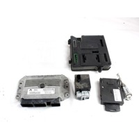 237100131R KIT ACCENSIONE AVVIAMENTO RENAULT MEGANE 3 SW 1.6 G 81KW 6M 5P (2010) RICAMBIO USATO CON CENTRALINA MOTORE, BLOCCHETTI ACCENSIONE APERTURA CON CHIAVE 237100263R 8200604932 285909828R 284B17882R