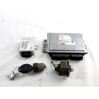 12147557395 KIT ACCENSIONE AVVIAMENTO MINI COOPER R50 1.6 B 85KW 5M 3P (2006) RICAMBIO USATO CON CENTRALINA INIEZIONE MOTORE, BLOCCHETTI ACCENSIONE APERTURA CON CHIAVE 7512951 7557395 7562624 61356988104