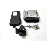 8506375 KIT ACCENSIONE AVVIAMENTO BMW SERIE 3 318 D E91 SW 2.0 D 105KW 6M 5P (2009) RICAMBIO USATO CON CENTRALINA MOTORE, BLOCCHETTI ACCENSIONE APERTURA CON CHIAVE 0281016069 61359147226 6954719