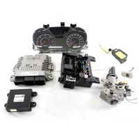 9678993180 KIT ACCENSIONE AVVIAMENTO CITROEN C4 AIRCROSS 1.6 D 4X4 84KW 6M 5P (2012) RICAMBIO USATO CON CENTRALINA MOTORE, QUADRO STRUMENTI, BLOCCHETTI ACCENSIONE APERTURA CON CHIAVE 9678226080 8670A057 8637A644 8100B838 8610A124