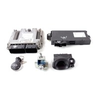 8512415 KIT ACCENSIONE AVVIAMENTO MINI COUNTRYMAN R60 D 1.6 D 4X4 82KW 6M 5P (2011) RICAMBIO USATO CON CENTRALINA MOTORE, BLOCCHETTI ACCENSIONE APERTURA CON CHIAVE 61359221719 9231739