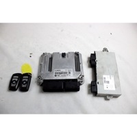 8573257 KIT ACCENSIONE AVVIAMENTO BMW SERIE 5 520D F11 SW 2.0 D 135KW AUT 5P (2013) RICAMBIO USATO CON CENTRALINA MOTORE, BLOCCHETTI ACCENSIONE APERTURA CON DOPPIA CHIAVE 0281019680 61359299335