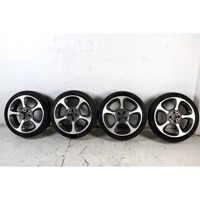 51880399 SET 4 CERCHI IN LEGA DA 17 POLLICI 5 FORI 7.0JX17H2 ET 38 FIAT 500 ABARTH 1.4 B 118KW 5M 3P (2013) RICAMBIO USATO STRISCIATI, PNEUMATICI INVERNALI 205/40 R17 84V NEXEN WINGUARD SPORT 2 6.24MM 6.13MM 6.44MM 6.26MM A3919 A4019 INTERASSE 4X98