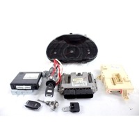 39120-2A053 KIT ACCENSIONE AVVIAMENTO KIA SPORTAGE 1.7 D 85KW 6M 5P (2014) RICAMBIO USATO FUSIBILIERA DIFETTATA, CENTRALINA MOTORE, QUADRO STRUMENTI, BLOCCHETTI CON DOPPIA CHIAVE 0281031654 95400-3UBA0 95420-10000 91950-3W013 94023-3U025