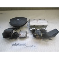 KIT AIRBAG KOMPLET OEM N.  ORIGINAL REZERVNI DEL RENAULT CLIO BB CB MK2 R / CLIO STORIA (05/2001 - 2012) BENZINA LETNIK 2004