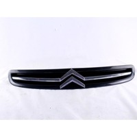 1611637980 MASCHERINA GRIGLIA PARAURTI ANTERIORE CON STEMMA CITROEN XSARA PICASSO 1.6 B 80KW 5M 5P (2006) RICAMBIO USATO