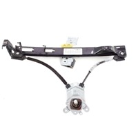 6J4839461 MECCANISMO ALZA-VETRO ALZA-CRISTALLO PORTA POSTERIORE SINISTRA MANUALE SEAT IBIZA 1.2 B 51KW 5M 5P (2010) RICAMBIO USATO