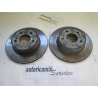 ZADNJI ZAVORNI DISKI OEM N. 2034230112 ORIGINAL REZERVNI DEL MERCEDES CLASSE SLK R171 (2004 - 2011)BENZINA LETNIK 2007