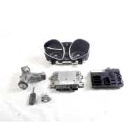 G1B1-12A650-AAB KIT ACCENSIONE AVVIAMENTO FORD FIESTA 1.4 G 71KW 5M 5P (2017) RICAMBIO USATO CON CENTRALINA MOTORE, QUADRO STRUMENTI CONTACHILOMETRI, BLOCCHETTI ACCENSIONE APERTURA CON CHIAVE 8A6T-15607-AC C1BT-10849-EAX