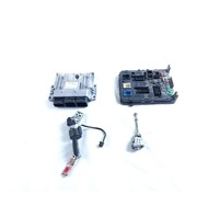 9677563880 KIT ACCENSIONE AVVIAMENTO CITROEN C5 SW 2.0 D 120KW AUT 5P (2012) RICAMBIO USATO CON CENTRALINA MOTORE, BLOCCHETTI ACCENSIONE APERTURA CON CHIAVE 9663123380