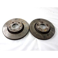 4E0615601L COPPIA DISCHI FRENO POSTERIORI AUDI A8 3.0 D 171 KW 4X4 (2005) RICAMBIO USATO