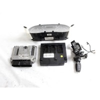 03L906018CN KIT ACCENSIONE AVVIAMENTO AUDI Q3 2.0 D 103 KW 5P (2013) RICAMBIO USATO CON CENTRALINA MOTORE, QUADRO STRUMENTI CONTACHILOMETRI, BLOCCHETTI ACCENSIONE AVVIAMENTO CON CHIAVE 8X0907063K