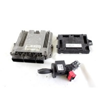 237102213R KIT ACCENSIONE AVVIAMENTO DACIA DOKKER 1.5 D 66KW 5M 5P (2013) RICAMBIO USATO CON CENTRALINA MOTORE, BLOCCHETTI ACCENSIONE APERTURA CON CHIAVE 285916556R 284B14559R