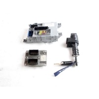 31933467 KIT ACCENSIONE AVVIAMENTO FIAT PANDA 1.2 G 51KW 5M 5P (2013) RICAMBIO USATO CON CENTRALINA MOTORE, BLOCCHETTI ACCENSIONE APERTURA CON CHIAVE 51800628 51933354