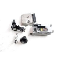 51872442 KIT ACCENSIONE AVVIAMENTO ALFA ROMEO MITO 1.3 D 70KW 6M 3P (2010) RICAMBIO USATO CON CENTRALINA MOTORE, BLOCCHETTI ACCENSIONE APERTURA CON CHIAVE 50518121