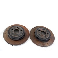 42431K0010 COPPIA DISCHI FRENO POSTERIORI TOYOTA YARIS P21 1.5 I 68KW AUT 5P (2021) RICAMBIO USATO