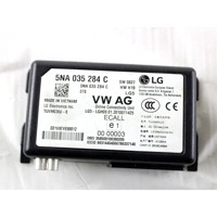 5NA035284C CENTRALINA ANTENNA RICEVITORE TELECOMANDO KEYLESS VOLKSWAGEN T-ROC 1.5 B 110KW AUT 5P (2020) RICAMBIO USATO 