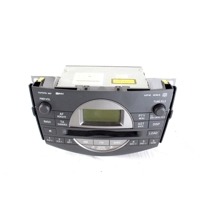 86120-42220 AUTORADIO CON SISTEMA DI NAVIGAZIONE SATELLITARE TOYOTA RAV4 2.2 D 4X4 100KW 6M 5P (2008) RICAMBIO USATO 