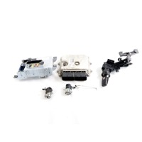 55274943 KIT ACCENSIONE AVVIAMENTO FIAT FIORINO 1.3 D 59KW 5M 2P (2016) RICAMBIO USATO CON CENTRALINA MOTORE, BLOCCHETTI ACCENSIONE APERTURA CON CHIAVE 1384170080