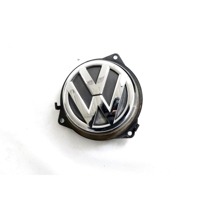 6R6827469D MANIGLIA ESTERNA STEMMA PORTELLONE COFANO POSTERIORE BAULE VOLKSWAGEN POLO 1.2 B 44KW 5M 5P (2014) RICAMBIO USATO
