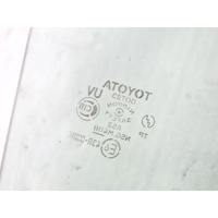 6810142120 VETRO SCENDENTE PORTA ANTERIORE DESTRA TOYOTA RAV4 2.0 D 4X4 85KW 5M 5P (2003) RICAMBIO USATO 