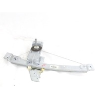9650768080 MECCANISMO ALZA-VETRO ALZA-CRISTALLO PORTA POSTERIORE DESTRA MANUALE PEUGEOT 207 1.4 B 54KW 5M 5P (2012) RICAMBIO USATO 