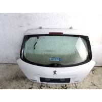 8701CS PORTELLONE COFANO POSTERIORE BAULE PEUGEOT 207 1.4 B 54KW 5M 5P (2012) RICAMBIO USATO CON LUNOTTO TERMICO