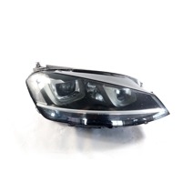 5G1941754 FARO FANALE ANTERIORE DESTRO VOLKSWAGEN GOLF 7.5 1.4 M 81KW 6M 5P (2018) RICAMBIO USATO SUPPORTO DANNEGGIATO