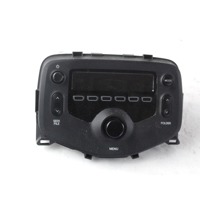 86120-0H040 AUTORADIO CITROEN C1 1.0 B 51KW 5M 5P (2015) RICAMBIO USATO ( NON FORNIAMO CODICE AUTORADIO , SOLO NUMERO TELAIO VEICOLO )