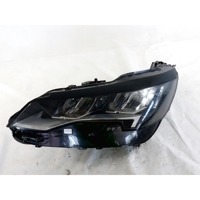 9836230280 FARO FANALE ANTERIORE SINISTRO LED PEUGEOT 3008 1.6 B 110KW AUT 5P (2017) RICAMBIO USATO SUPPORTI DANNEGGIATI